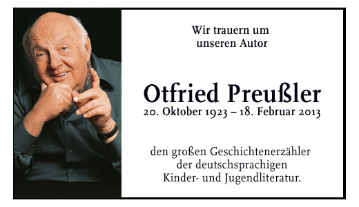 Nachruf Ottfried Preußler